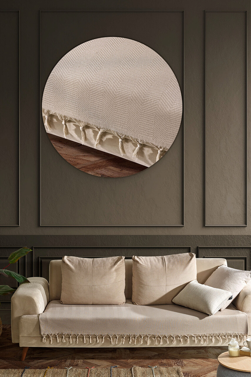 Cuvertura de pat, L'essentiel Maison, Asya, Bej - imagine 5